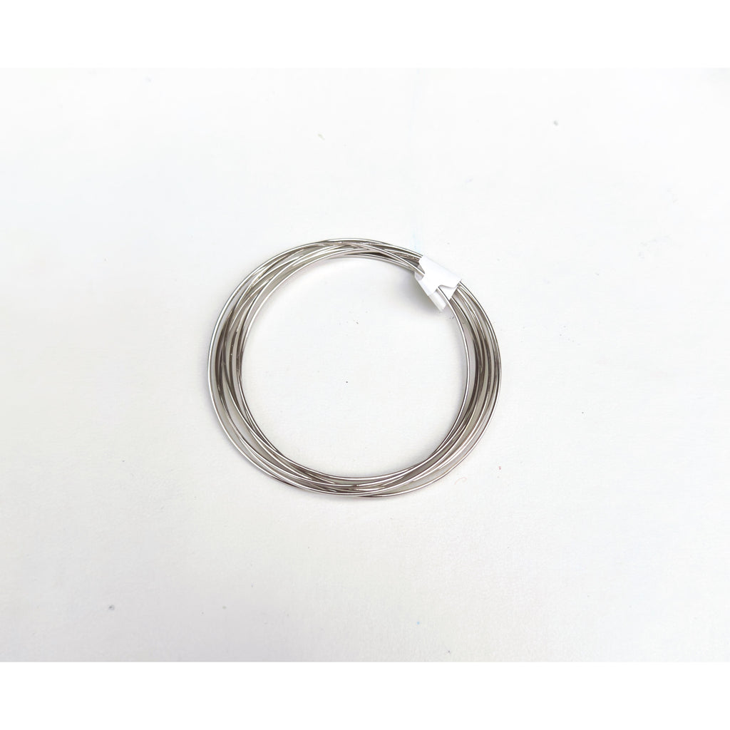 Set of Thin Silver Bangles