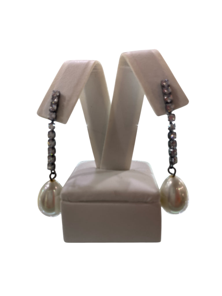 Earrings rhodio