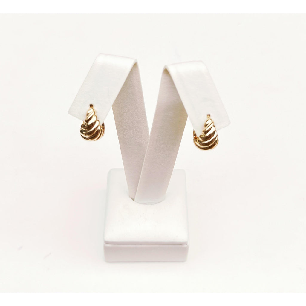 Twisted Hoop Earrings