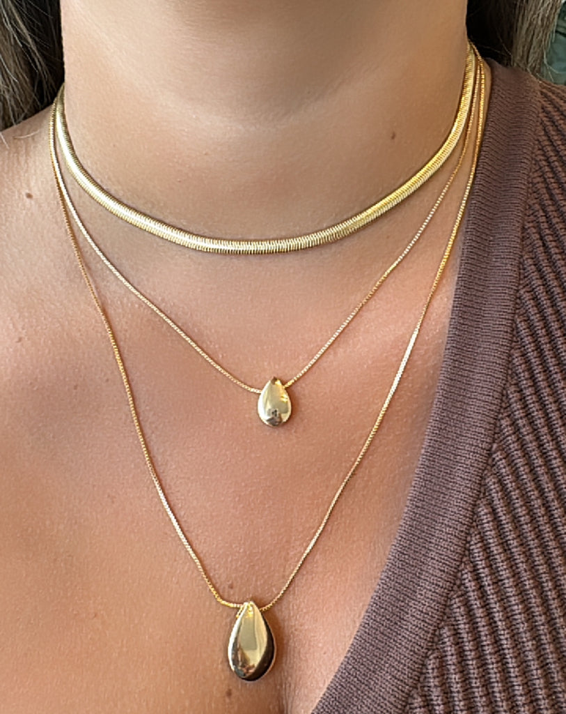 double necklace
