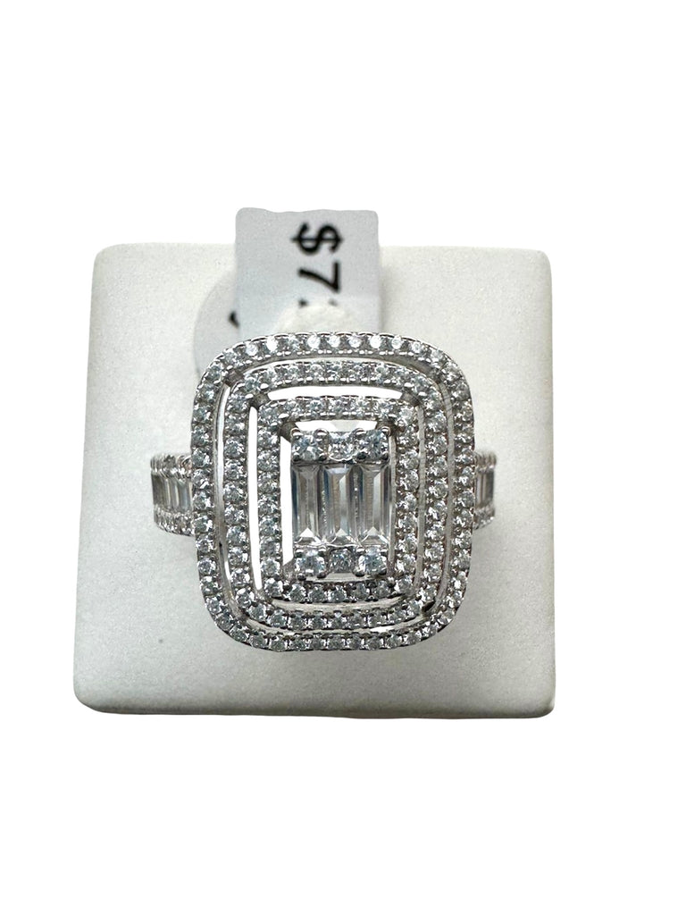 Silver Cocktail Ring