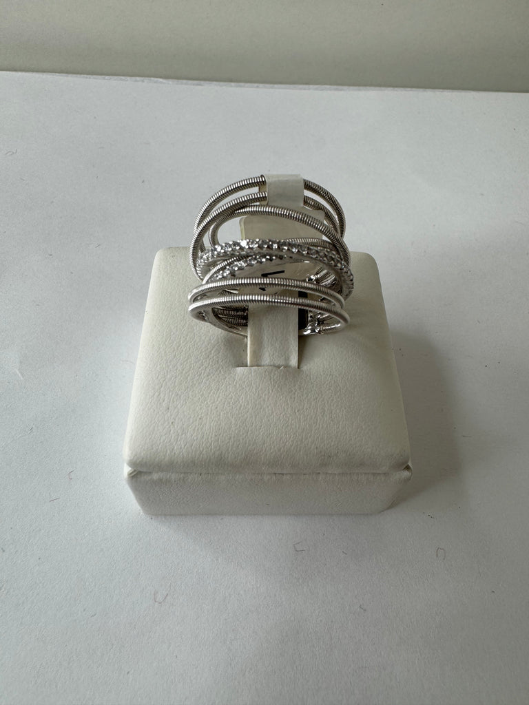Coil Multi-Band Ring – Mixed Texture