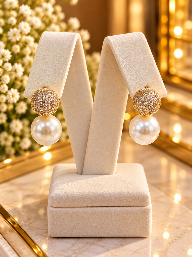 Pearl Drop Earing