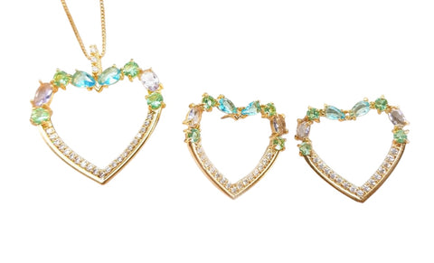 Earring necklace