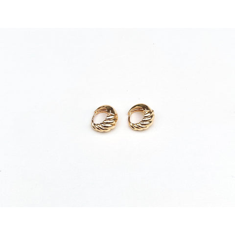 Twisted Hoop Earrings