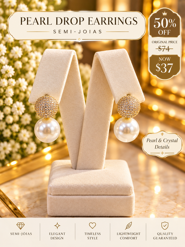 Pearl Drop Earing