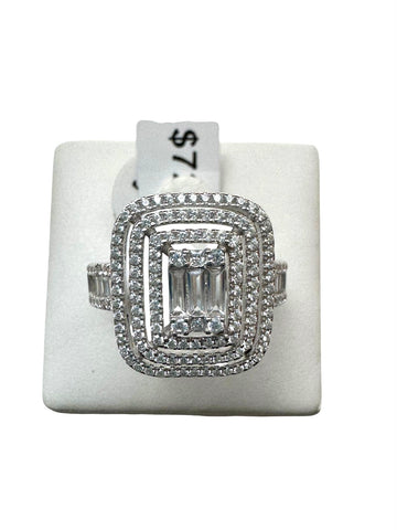 Silver Cocktail Ring