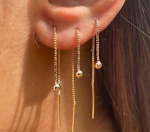 Golden Flow Earrings