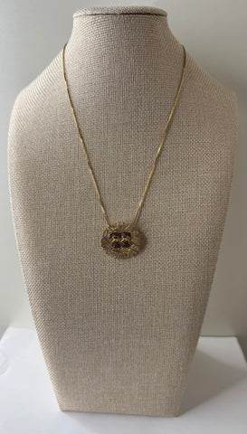 “La Más Amada” Love Medallion Necklace