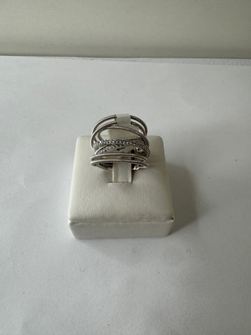 Coil Multi-Band Ring – Mixed Texture