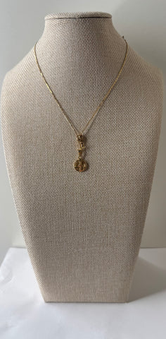 Golden Justice Pendant Necklace