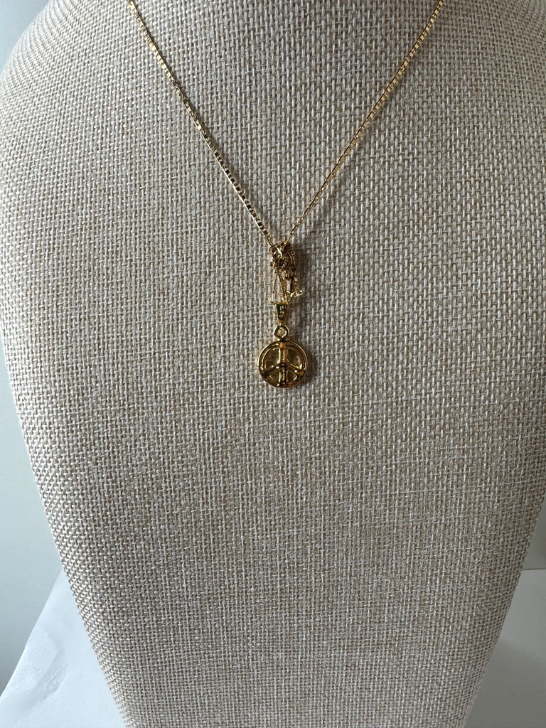 Golden Justice Pendant Necklace