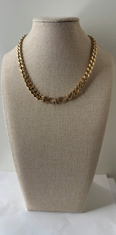 Diamond Clasp Cuban Chain