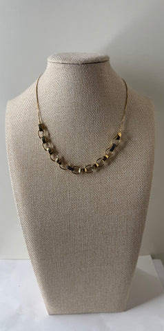 Bold Gold Link Necklace