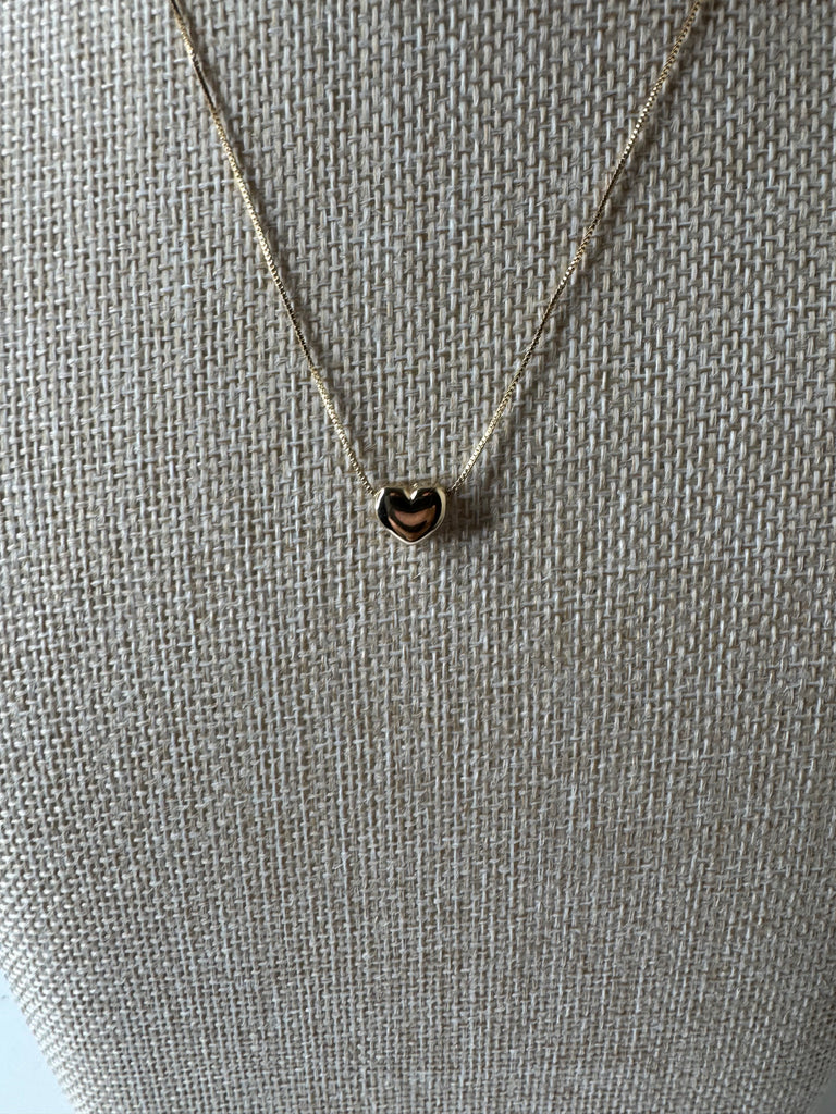 Petite Heart Pendant Necklace
